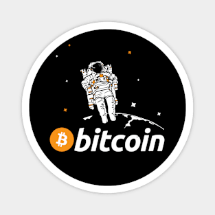 BITCOIN - TO THE MOON Magnet